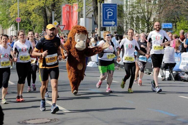 Regionalgruppe Braunschweig/Hannover beim Marathon